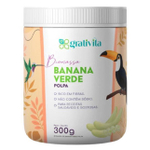 Kit 2X: Biomassa De Banana Verde Polpa Grativita 300G