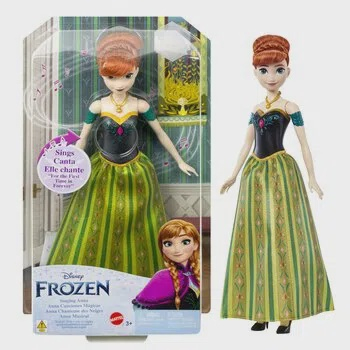 Boneca De Pelúcia Ana Frozen 50 Cm no Shoptime