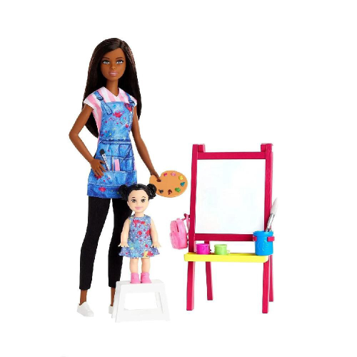 Boneca Barbie Quero Ser Professora De Artes Da Mattel Dhb63 na Americanas  Empresas