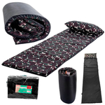 Colchonete fa Colchões Pitangueiras com Travesseiro 58x178x4cm Camuflado 95664
