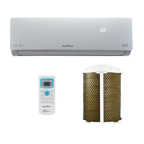Ar Condicionado Split 12000 Btu Frio - Inverter - Britânia - 220v - Bac12000itfm9w