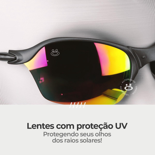 Óculos Sol Uv Masculino Juliet Espelhado Osm57b em Promoção na Americanas