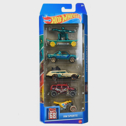 Hot Wheels Pacote 5 Carrinhos sortidos - Mattel em Promoção na Americanas