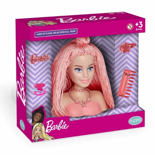 Barbie de Pentear - Busto Barbie - Styling Head Hair - Pupee