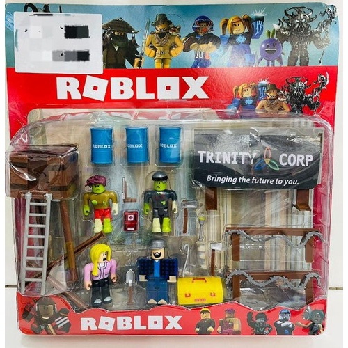 Kit 4 Bonecos Roblox de 8cm no Shoptime