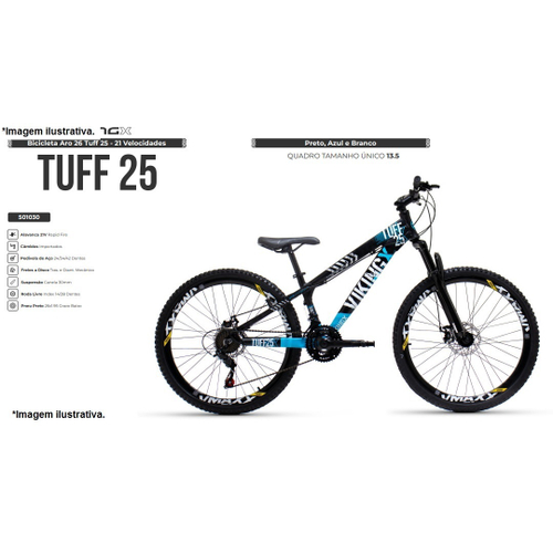 Bike bicicleta aro 26 freeride viking, bike dirt, downhill, wheeling,  urbano, grau, rl, 21 marchas