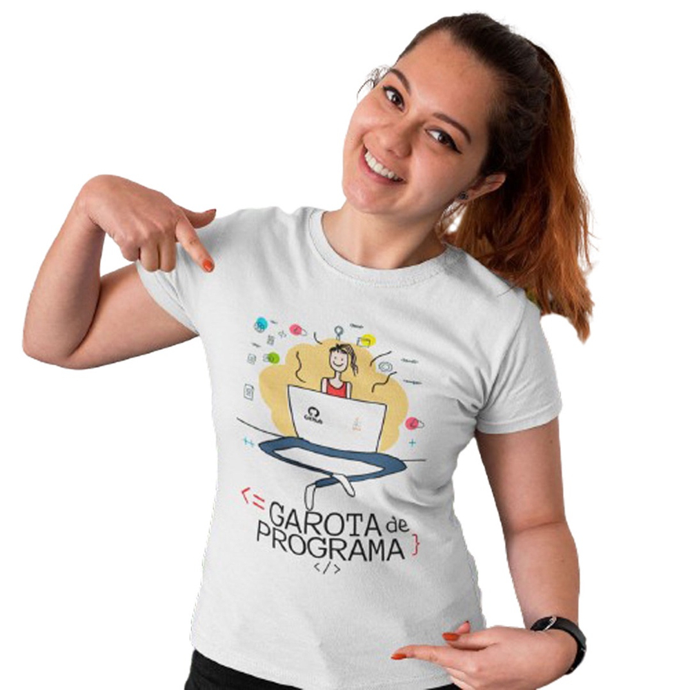 Camiseta Garota de Programa Programação em Promoção na Americanas