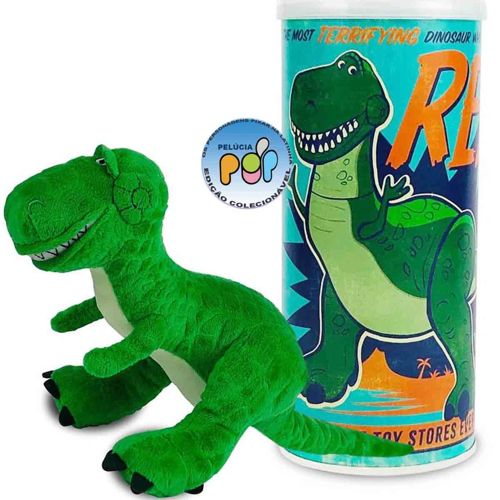 Almofada Dinossauro Rex - Toy Story - Presentes Criativos e Diferentes - L3  Store