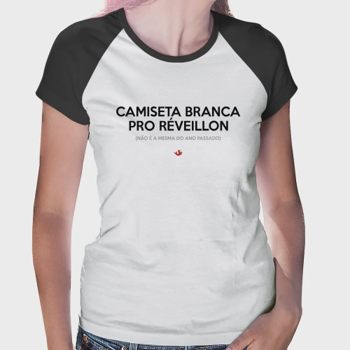 Look Camiseta Branca Feminino