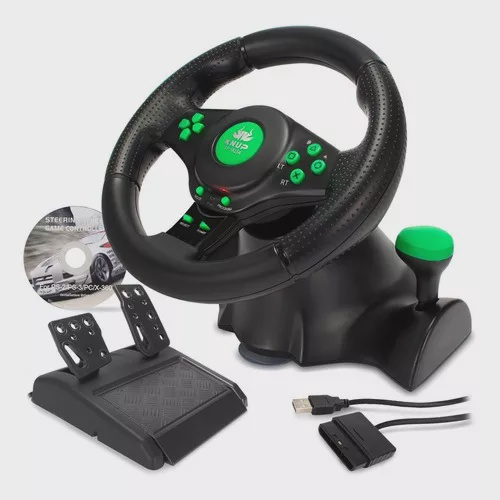 Mini Volante Controle Xbox 360 Jogos De Corrida Forza Nfs em