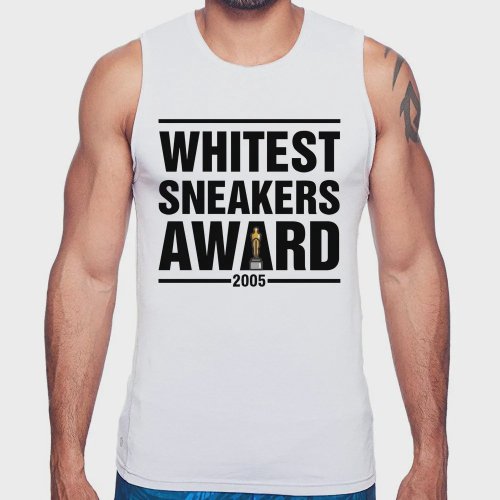 Whitest sneaker cheap award shirt