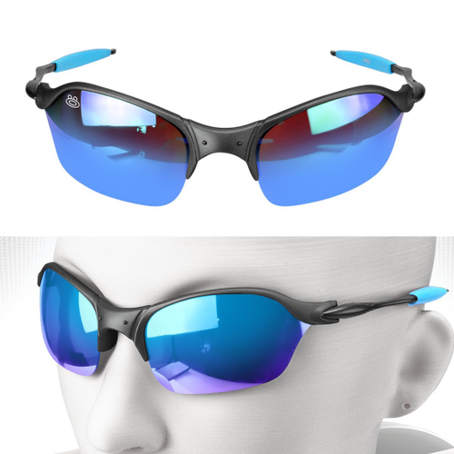 Oculos Romeo 2 Juliet Espelhada Xmetal Azul Flame Fire em Promoção na  Americanas