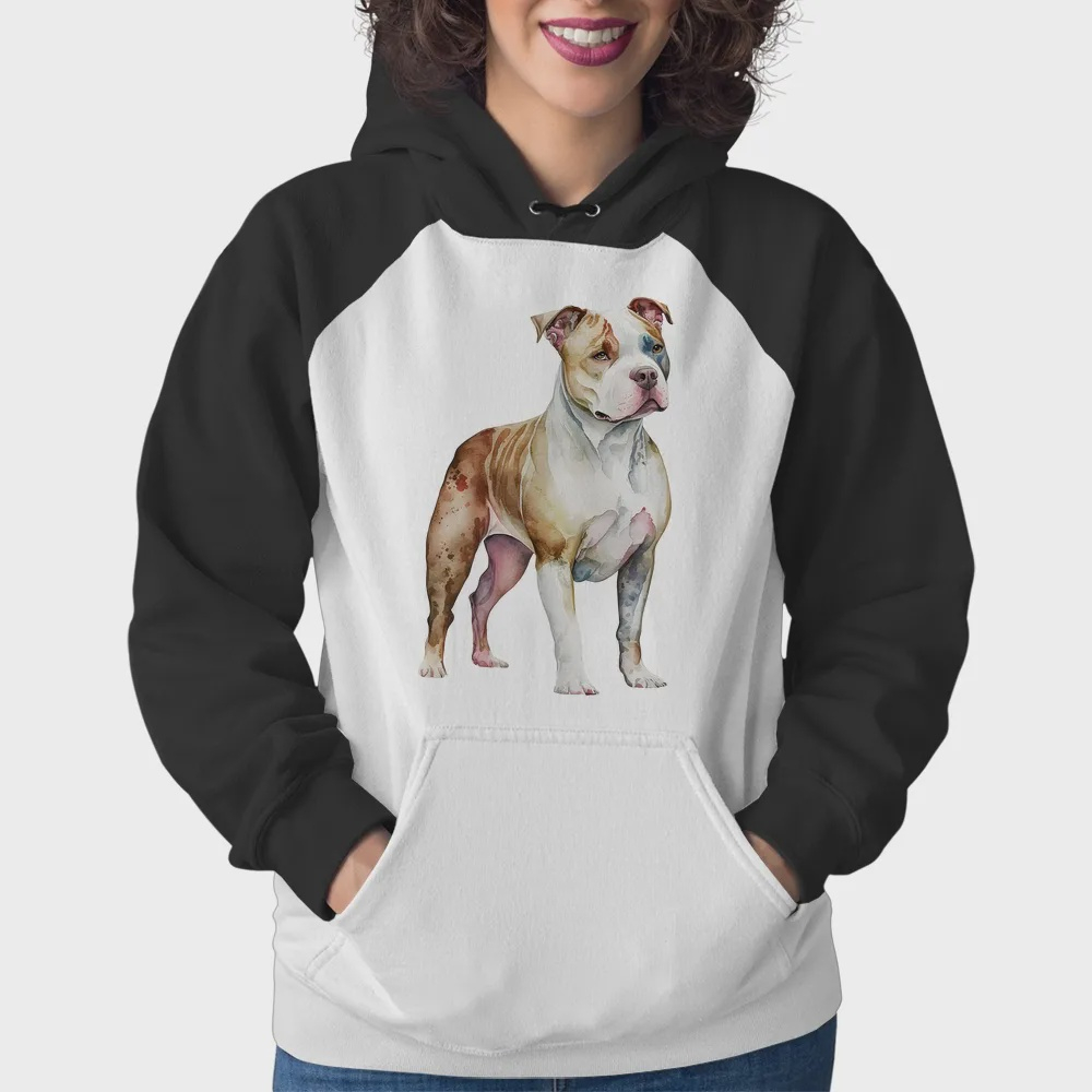 Moletom feminino com store estampa de cachorro