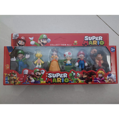 Conjunto 6 Bonecos Super Sonic, bonecos de aprox 12cm, Sonic