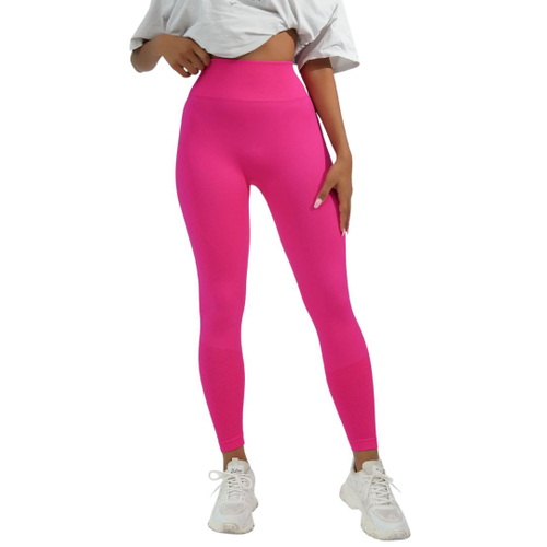 Calça Legging Rosa Básica