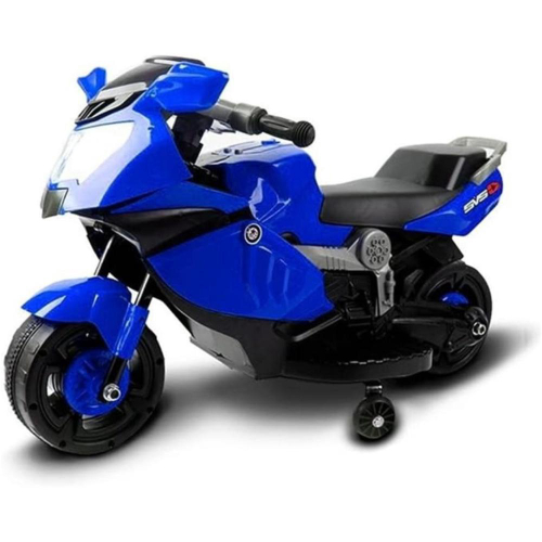 Mini Moto Infantil Azul com Pedal - CALESITA-948