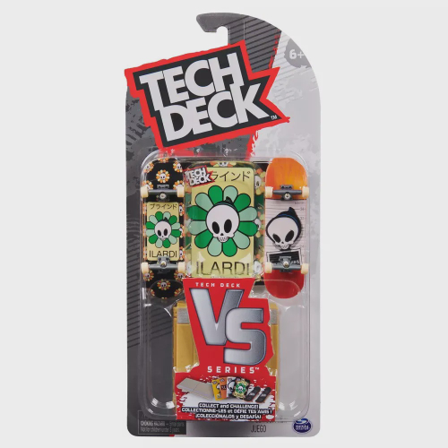 Pack Versus c/ 2 Skate de Dedo e Obstáculo Tech Deck - Spin Master