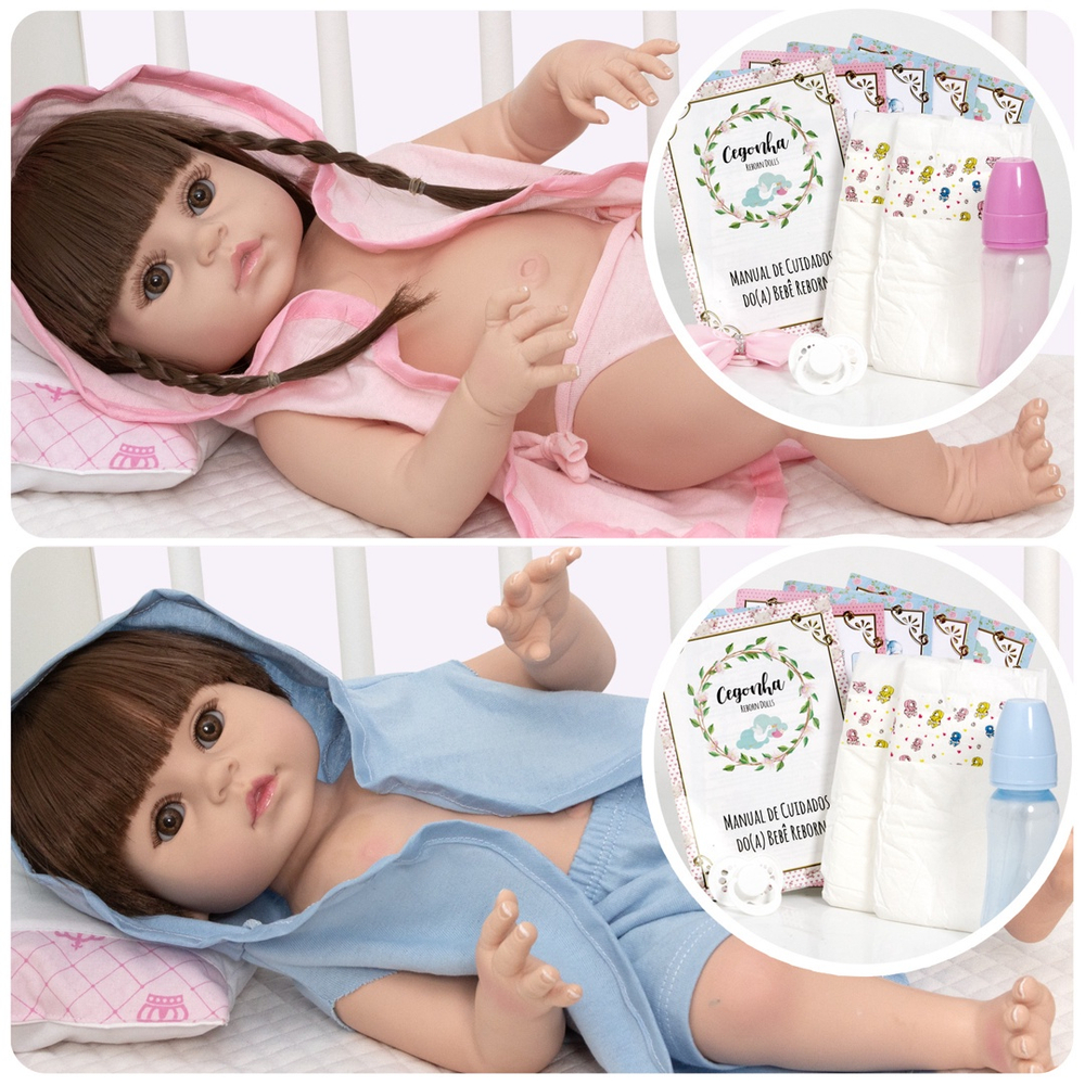 Cuidados com o Bebê Reborn de Silicone Sólido - Manual