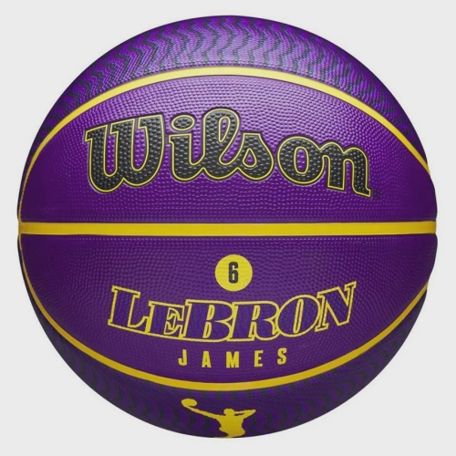 Minibola de Basquete Wilson NBA Los Angeles Lakers Dribbler em