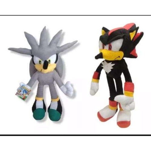 Pelucia Eggman Boneco Sonic Tails Knuckles Shadow