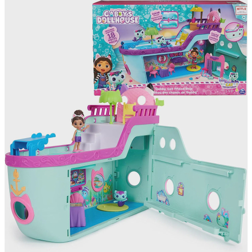 Gabby's Dollhouse - Playset de Luxo - Quarto com Almofagata :  : Brinquedos e Jogos