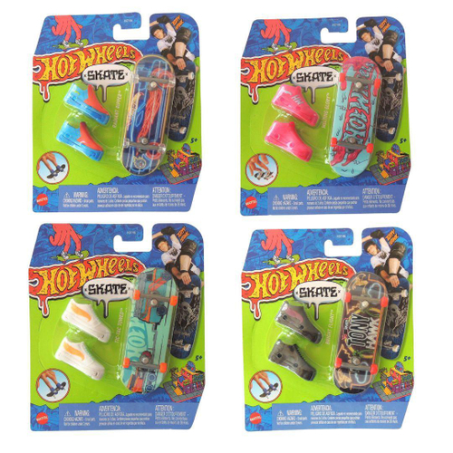 Kit 3 Skate De Dedo Infantil Sortidos Toy King TK-AB6220