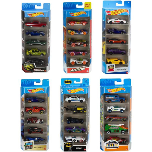 Carrinho Hot Wheels Pacote 5 Carros Sortidos, Mattelz em Promoção na  Americanas