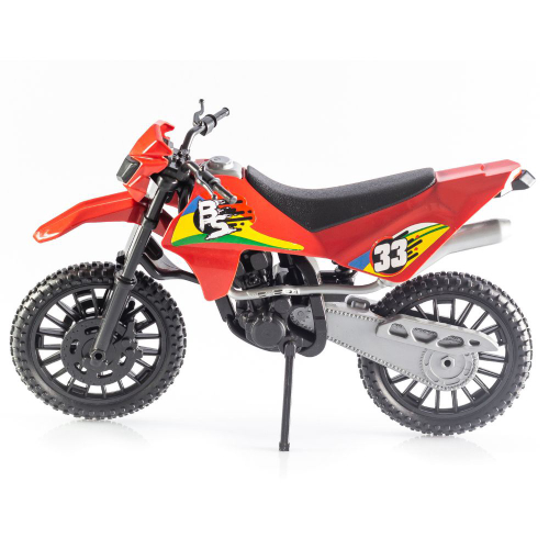 Moto De Brinquedo Motocross 28cm Moto De Trilha Infantil F114