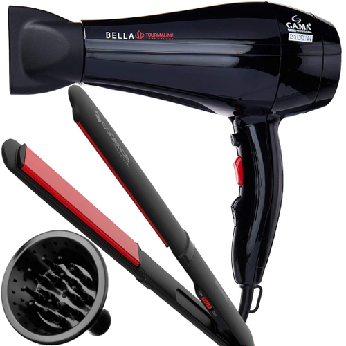 Secador De Cabelo Profissional 2100w Com Difusor De Cachos