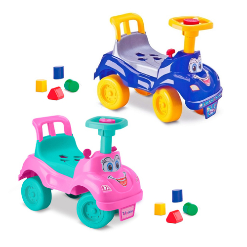 Motoca Infantil Bebe Carrinho Totokinha Plus Azul Cardoso no Shoptime