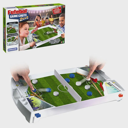 Brinquedo Tabuleiro Futebol Gol A Gol Menino Jogo De Mesa- NOVO