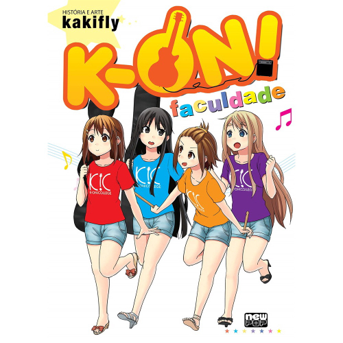 Mangá - k-on! - 03 - Novo/Lacrado