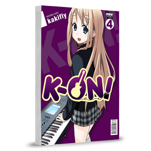 Mangá - k-on! - 03 - Novo/Lacrado