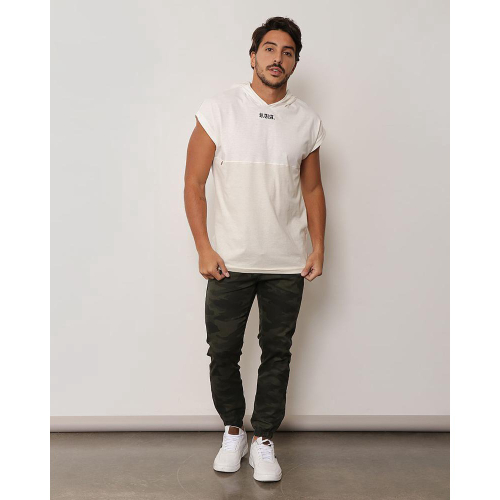 Calça camuflada torra torra top