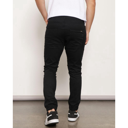 Cal a Jeans Color Masculina Vizzy Jogger Preta em Promo o na