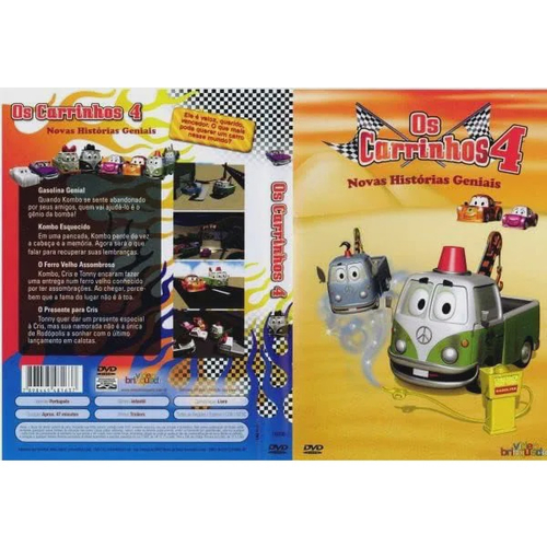 Dvd Infantil os Carrinhos Volume 1 - Lar&Lazer