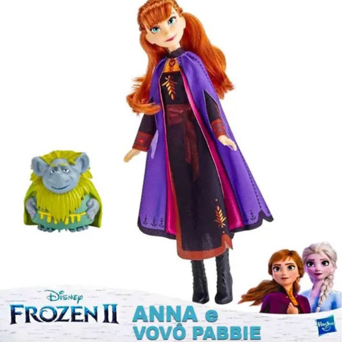 Frozen 2 - Boneca Anna E Vovô Pabbie E8763 - Hasbro E7851 