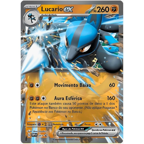 Original - Carta Pokémon Lucário vstar brilhante copag em Promoção na  Americanas