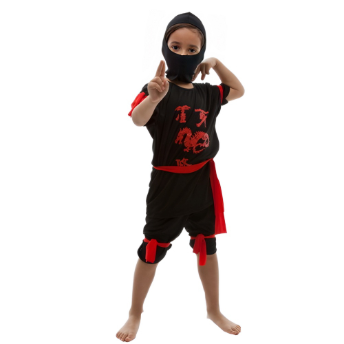 Fantasia Ninja Cosplay Infantil Masculino em Promoção na Americanas