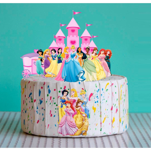 BOLO DE ANIVERSARIO PRINCESAS DISNEY 