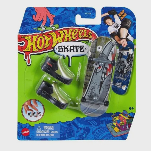 Hot Wheels Skate De Dedo Com Tenis Homem De Ferro