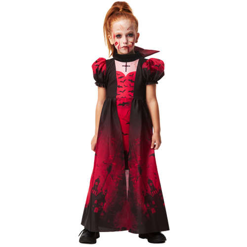 Fantasia infantil rainha vampira bruxinha halloween festas em Promoção na  Americanas