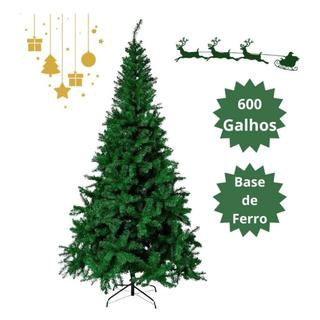 Arvore natal pinheiro luxo 1 80m c 420 galhos