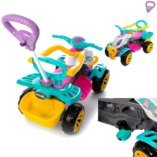 Motoca Infantil Triciclo De Passeio Totoca Com Pedal E Kit em