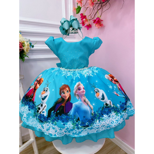 Vestido da store anna do frozen