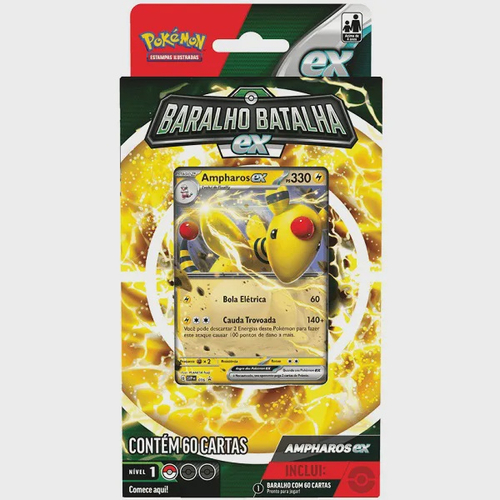 Cartas Pokémon GO Deck ZERAORA Cards Batalha V Copag