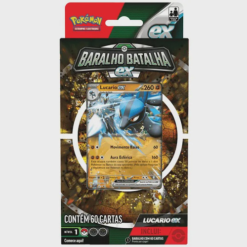 Deck baralho pokemon batalha v - zeraora e deoxys - COPAG - Deck