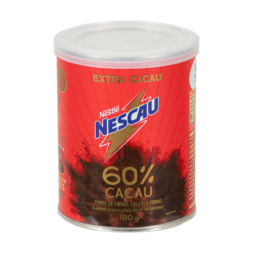 Achocolatado em Pó 60% Cacau Extra Cacau Nescau 180G - Supermercado Nagumo  - Compre Online em Guarulhos/SP