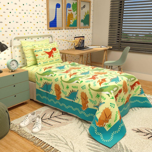 Quarto Infantil Gamer 10 Peças Grão de Gente - Jogo de Cama