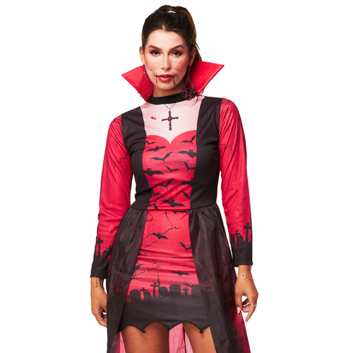 Fantasia Bruxa Adulta Halloween Feminina Vestido Curto Luxo - 7 Artes BrinQ  Fantasias